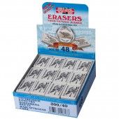 Ластик Koh-I-Noor, каучуковый, арт.300-40, белый, 35х25х7мм, ст.48 Ластик Koh-I-Noor, каучуковый, арт.300-40, белый, 35х25х7мм, ст.48