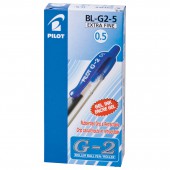 Ручка гелевая Pilot, BL-G2-5, автомат, с резин. манжеткой Ручка гелевая Pilot, BL-G2-5, автомат, с резин. манжеткой