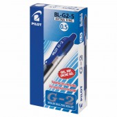 Ручка гелевая Pilot, BL-G2-5, автомат, с резин. манжеткой Ручка гелевая Pilot, BL-G2-5, автомат, с резин. манжеткой