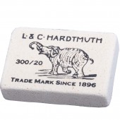 Ластик Koh-I-Noor, каучуковый, арт.300-20, белый, 45х30х10мм, ст.20 Ластик Koh-I-Noor, каучуковый, арт.300-20, белый, 45х30х10мм, ст.20