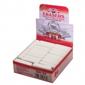 Ластик Koh-I-Noor, каучуковый, арт.300-20, белый, 45х30х10мм, ст.20 Ластик Koh-I-Noor, каучуковый, арт.300-20, белый, 45х30х10мм, ст.20