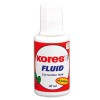 Корректирующая жидкость на спиртовой основе "Kores Fluid", с кистью, ст.10