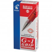 Ручка гелевая Pilot, BLGP-G1-5, с резин. манжеткой, 0,3 мм