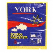 Салфетка "York", универсальная, нетк.полотно, 3шт/уп., ст.100