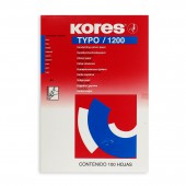Бумага копировальная "Kores" синяя, А4, 100л, ст.5 Бумага копировальная "Kores" синяя, А4, 100л, ст.5