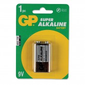Элементы питания батарейка GP Super, F8/Крона/6LR61, 9 V, алкалиновые, ст.1 Элементы питания батарейка GP Super, F8/Крона/6LR61, 9 V, алкалиновые, ст.1