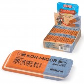 Ластик Koh-I-Noor, каучуковый, арт.6521, комбинированный, сине-красный, 57х14х8мм, ст.40, Ластик Koh-I-Noor, каучуковый, арт.6521, комбинированный, сине-красный, 57х14х8мм, ст.40,