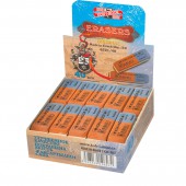 Ластик Koh-I-Noor, каучуковый, арт.6521, комбинированный, сине-красный, 57х14х8мм, ст.40, Ластик Koh-I-Noor, каучуковый, арт.6521, комбинированный, сине-красный, 57х14х8мм, ст.40,