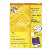 Этикетки самокл. Avery Zweckform, 12-дел., 100 л/уп Этикетки самокл. Avery Zweckform, 12-дел., 100 л/уп