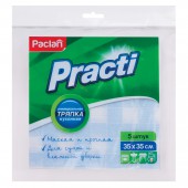 Салфетка "Paclan", универсальная, хоз, вискоза, 5шт/уп., ст.1 Салфетка "Paclan", универсальная, хоз, вискоза, 5шт/уп., ст.1