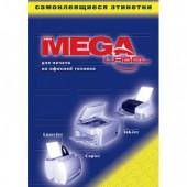 Самоклеящиеся этикетки Mega Label, 27-дел., (70х32), 100л/уп, ст.10
