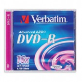 Диск DVD-R Verbatim, 16х, 4,7GB, ст.5