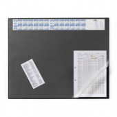 Коврик на стол 52х65см,  Durable-7204-01,с календарем и верхней прозр.пленкой, ст.1