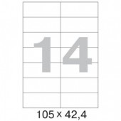 Этикетки самокл. Mega Label, 100 л/уп Этикетки самокл. Mega Label, 100 л/уп