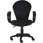 Кресло офисное ch-687, ткань, черное, ст.1
