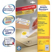 Самоклеящиеся этикетки Avery Zweckform, 80-дел., 35.6х16.9, 25л/уп, ст.1 Самоклеящиеся этикетки Avery Zweckform, 80-дел., 35.6х16.9, 25л/уп, ст.1