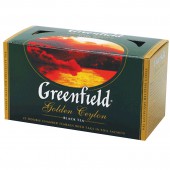 Чай черный Greenfield Golden Ceylon, цейлонс., 25пак/уп, ст.1