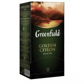Чай черный Greenfield Golden Ceylon, цейлонс., 25пак/уп, ст.1 Чай черный Greenfield Golden Ceylon, цейлонс., 25пак/уп, ст.1