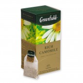 Чай травяной Greenfield Rich Camomile, ромашка, яблоко, корица,  25пак/уп. ст.1