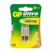 Элементы питания батарейка GP Ultra, AAA/286/LR03 2шт/уп ст.1