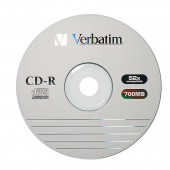 Диск CD-R Verbatim 700х52x DL CB/100 43411 100шт/уп., на шпинделе ст.1