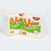 Салфетки Veiro, 1сл. 24*24, 100л, белые с тиснением, ст.45 Салфетки Veiro, 1сл. 24*24, 100л, белые с тиснением, ст.45
