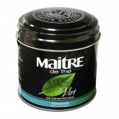 Чай зеленый листовой Maitre de The "Наполеон", 100г, ж/банка, ст.1
