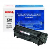 Картридж совместимый  Mega Print hp Q2612A для LaserJet 1010/ 1012/ 1015 / 1018/ 1020/ 1022 (черн)