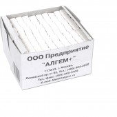 Мел школьный белый 100шт,  Алгем, 12гр, ср. твердый, ст.1 Мел школьный белый 100шт,  Алгем, 12гр, ср. твердый, ст.1