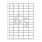 Самоклеящиеся этикетки Avery Zweckform, 65-дел., 38x21.2, 100л/уп, ст.1