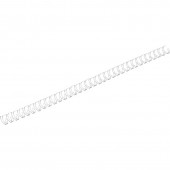 Пружины для переплета металлические Promega office 7,9мм белые 100шт/уп. (для сшивания 60 листов)