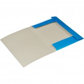 Папка на резинке, А4, цветной, мелованный картон,  400г/м,  ст.1
