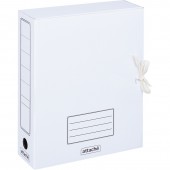 Короб архивный Attache картон белый 252x78x326 мм