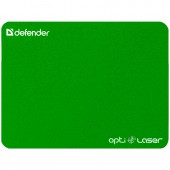 Коврик д/мыши Defender Silver opti-laser 220х180х0.4 мм цвет в асс