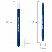 Ручка капиллярная стираемая "No Problem" синяя, 0,7мм