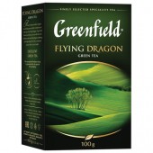 Чай зеленый листовой Greenfield Flying Dragon, 100г, ст.1 Чай зеленый листовой Greenfield Flying Dragon, 100г, ст.1
