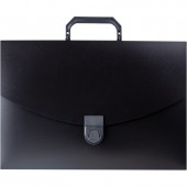 Папка-портфель пластик Attache, А4, с замком, 250х370х40 мм Папка-портфель пластик Attache, А4, с замком, 250х370х40 мм