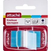 Липкие закладки пласт. Attache, 1 цвет по 25 л, 25х45 мм Липкие закладки пласт. Attache, 1 цвет по 25 л, 25х45 мм