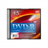 Диск DVD-R VS 4.7Gb 16x Slim 5 шт./уп., ст.1