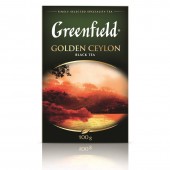 Чай черный листовой Greenfield Golden Ceylon, цейлонс., 100г, ст.1
