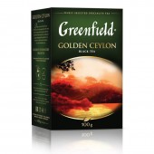 Чай черный листовой Greenfield Golden Ceylon, цейлонс., 100г, ст.1