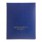 Адресная папка "Дипломная Работа", синяя, А4, бумвинил, 3 отв., шнур, ст.1