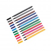 Набор линеров Attache Rainbow, 0,33мм трехгранный корпус, 12 цветов,  ст.1 Набор линеров Attache Rainbow, 0,33мм трехгранный корпус, 12 цветов,  ст.1
