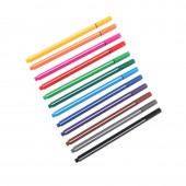Набор линеров Attache Rainbow, 0,33мм трехгранный корпус, 12 цветов,  ст.1
