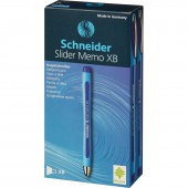 Ручка шариковая Schneider Memo, полимерный корп., 0,8 мм