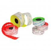 Этикет-лента 29х28, прямая, цветная, 700шт/рул. Этикет-лента 29х28, прямая, цветная, 700шт/рул.