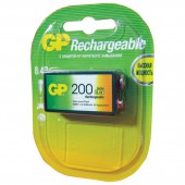 Аккумуляторная батарея GP F8/КРОНА/6LR61 NiMH, 200 mAh,  ст.1 Аккумуляторная батарея GP F8/КРОНА/6LR61 NiMH, 200 mAh,  ст.1