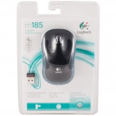 Мышь Logitech Wireless Mouse M185 Swift Grey 910-002238, ст.1