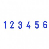 Нумератор автоматический мини, 6 разр., пластик, Colop S126 (шрифт 3,8мм), ст.1