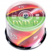 Диск DVD+R VS 4.7Gb 16x, Cakebox, 50 шт/уп., ст.1
